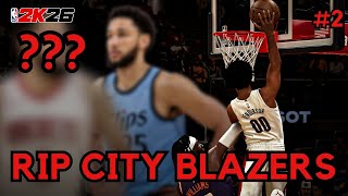 Takıma 2 Tane All Star Geldi Reblazers Nba 2K26 Rebuild Türkçe