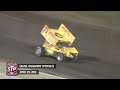 Highlights: World of Outlaws STP Sprint Cars Salina Highbanks Speedway April 25th, 2014