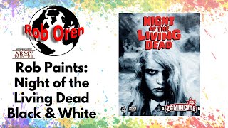 Rob Paints Night Of The Living Dead Live