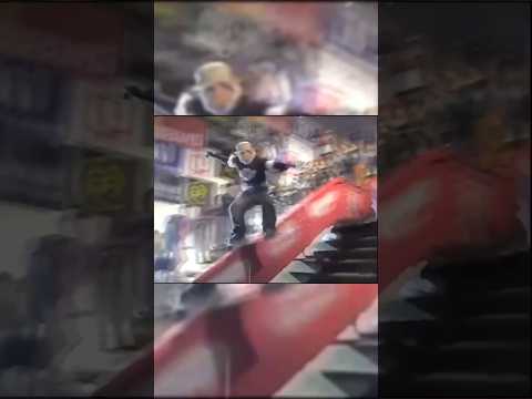 KINK RAILS ON A SNOWBOARD IS A DEATH-WISH -  CHRISTIAN RAYMOND #REALSTREET #SNOWBOARDING