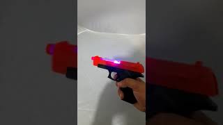 Reşimli Tabanca Sesli Pilli Işıklı