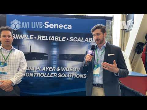 AVI LIVE: Seneca Digital Signage Shows Off Its HDN Media Player