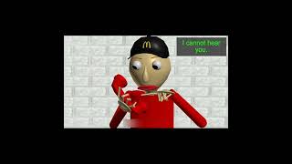 Baldi Works At Mcdonalds But I Recreated Nulls Voice