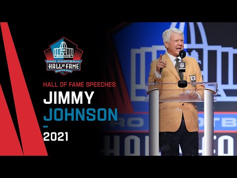 Jimmy Johnson Full Hall of Fame Speech  2021 Pro Football Hall of Fame  NFL