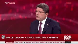 Adalet Bakanımız Sayın Yılmaz Tunç, Trt Haberde Gündemi Değerlendiriyor.