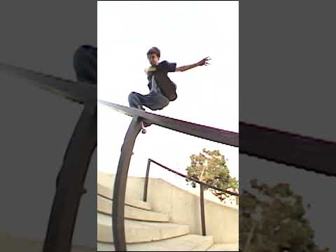 Scott Kane Kickflip Fs Nose Rail 2001 Classic Skateboarding Shorts