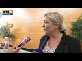 Sarkozy mis en examen: "Il est discrédité", estime Marine Le Pen - 02/07