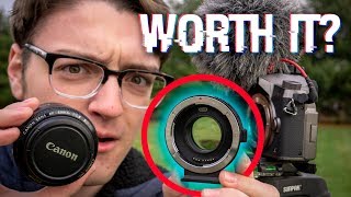 Is A Cheap Electronic Camera Lens Adapterbooster Even Worth It? Commlite Aef-Mft Booster