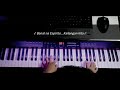 Banal na Espirito, Kailangan Kita - JIL Worship (Piano Cover/Instrumental)