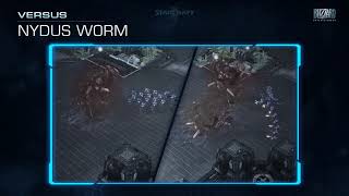 BlizzCon 2018 StarCraft II Nydus Worm changes (2019)