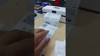 Low Budget 4 Inch Label Printer. Same Your Energy