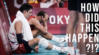 Usa Mens Volleyball Knocked Out Of Tokyo 2021