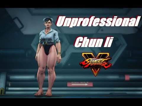 Street Fighter 5 mods unprofessional chun li Street Fighter 5 mods unprofessional chun li #1