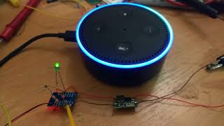 Amazon Alexa controlling light(ESP8266 12E)
