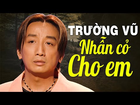 Anh nghèo nên chẳng nhẫn kim cương - Trường Vũ | Nhạc Vàng Buồn Cực Nghèo Cho Người Cô Đơn
