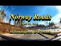 Norway Roads: Hålandstjønn to Byremo in Vest Agder