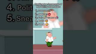 Ranking Top 5 Moments Of Peter Fall Down On Stairs