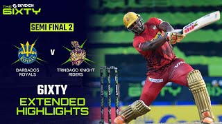 Extended Highlights | Barbados Royals vs Trinbago Knight Riders | The 6IXTY Men