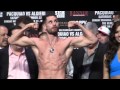 Chris Algieri OVERWEIGHT vs Manny Pacquiao WEIGH IN