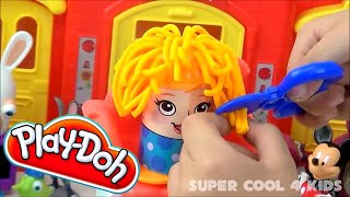 Play-Doh Trolls Crazy Cuts Hair Playset Unboxing