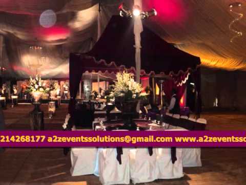 A2Z Events Wedding Decor A2Z Events Solutions Offers an elite and