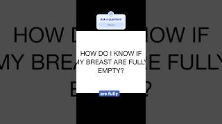 How To Fully Drain Your Breasts When Pumping Watch The Full Video For Tips
