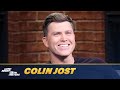 Colin Jost on George Santos and His Viral Red Carpet Moment with Scarlett Johansson