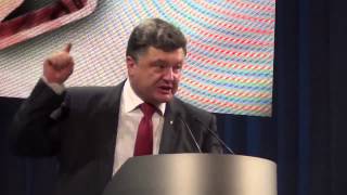 Порошенко: Как мы выиграем войну - их дети будут сидеть в подвалах!