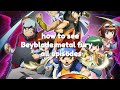 how to see Beyblade metal fury all episodes in hindi