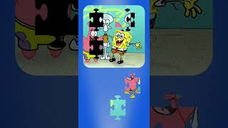 Jigsaw Puzzle With Spongebob Patrick And Squidward
