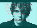 John Mayer dreaming with a broken heart lyrics