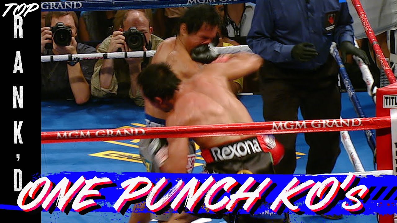 10 Bone Crushing One Punch Knockouts | TOP RANK'D | FIGHT HIGHLIGHTS