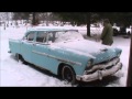 1956 Plymouth Savoy In The Snow