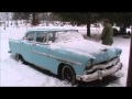 1956 Plymouth Savoy In The Snow