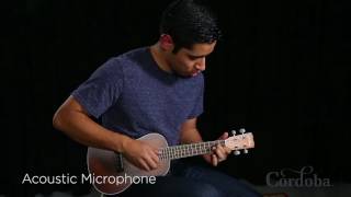 Córdoba 15CM-E Ukulele Demo by Carlos-Gallardo Candia - "Fly Me To The Moon"