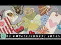 15 Ideas for Paper Craft Embellishments