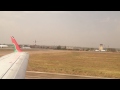 Taxing out at Juba Airport