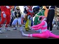 POWER RANGERS TAKE OVER NYC! EPIC FLASH MOB!