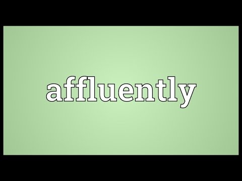 Header of affluently