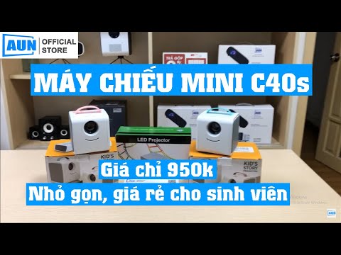 Máy chiếu mini 950k, C40s nhỏ gọn giá chỉ 950k giá rẻ cho sinh viên