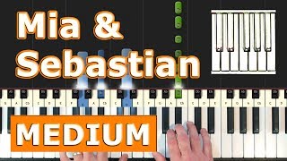 La La Land - Mia & Sebastian's Theme - Piano Tutorial Easy - How To Play (Synthesia)