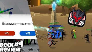 Deck Review But Ruined By Bug Deck Review Stick War Saga