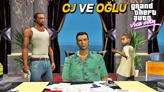 Cj Ve Oğlu Gta Vice City De Tommy İle Buluştu Gta San Andreas Mod