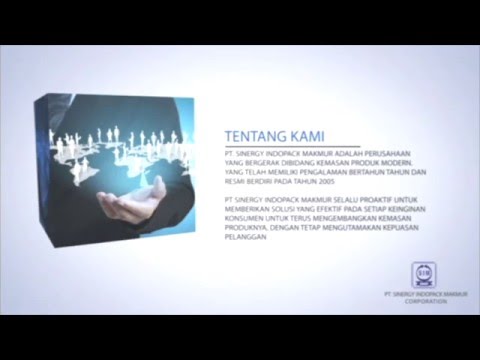 VIDEO : company profile | pt. sinergy indopack makmur - modern packaging solution. ...