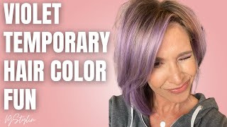 Violet Hair don’t care