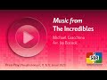 Music from The Incredibles - Michael Giacchino / Arr. Jay Bocook [SBR]