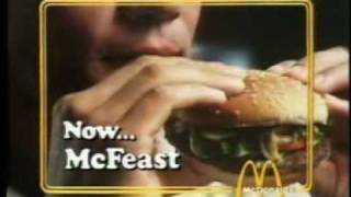 Mcdonalds Mcfeast Ad Australian Tv 1980