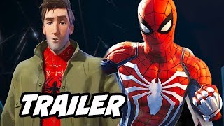 Spider Man Into The Spider Verse Trailer Marvel Easter Eggs And References Spider Man Into The Spider Verse Trailer Marvel Easter Eggs And References