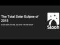Total Solar Eclipse 2015:  Slooh Live Stream Link, ISS Shuts Down Camera