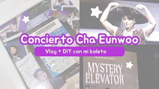 Cha Eunwoo En México El 흥 Heung De Una Fan Diy Con Mi Boleto Del Concierto Study Nic